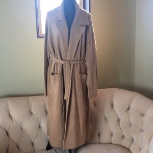 Camel color cardigan sweater